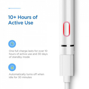 Stylus Pen pentru Android, iOS, Windows, Cablu Type-C, ESR - Alb - Img 3