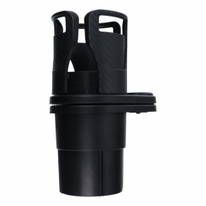 Suport Auto Universal Skyddar EasyGrip, Cup Holder Dublu, Ajustabil, Extender Multifuncțional pentru Băuturi, Telefon și Snacks-uri, Compatibil cu Majoritatea Mașinilor - Negru - Img 3