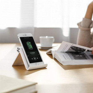 Suport Birou Pliabil, pentru Telefon si Tableta, 7.9, Techsuit (BK1), Negru - Img 2