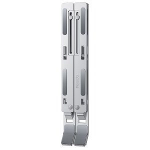 Suport laptop, 7 niveluri ajustabile, Aliaj aluminiu, 13-20 inch, Yesido, Argintiu