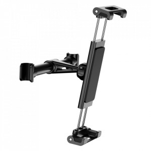 Suport Tableta Auto Tetiera, Baseus Clamps Grip (SUHZ-01) - Negru - Img 3