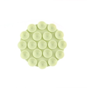 Suportul Adeziv Universal cu Ventuze, Ideal pentru Tik-Tok, Selfie și Vizionare Video, Dimensiunile 5x7cm, SKDR SplashProof SR-CUP - Verde
