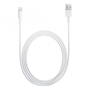 Apple - Data Cable (MD819ZM/A) - USB-A to Lightning, 2m - White (Blister Packing) - Img 3