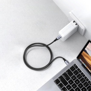 Cablu de Date, 2x USB-C, PD100W, 5A, 480Mbps, 2m, Ugreen US316, Negru - Img 6