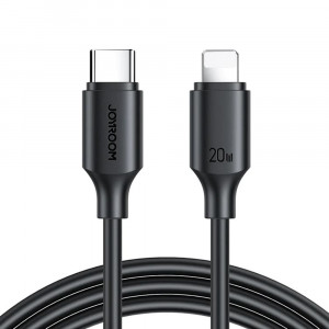 Cablu Type-C la Lightning, Fast Charging, PD20W, 480Mbps, 2m - JoyRoom (S-CL020A9) - Black
