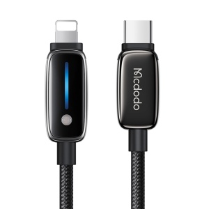 Cablu, USB-C to Lightning, 36W, 1.2m - Mcdodo (CA-0050) - Black