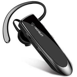 Casca Bluetooth 5.0, HandsFree, Type-C, Noise Cancellation - Techsuit UrbanEar (CB1) - Black