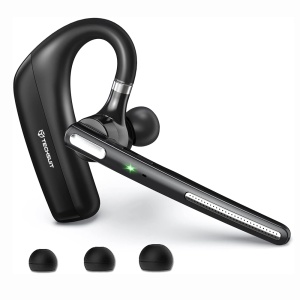 Casca, Bluetooth 5.1, Noise Cancelling Microphone, 110 Ore Convorbiri - Techsuit PowerTalks (G6) - Blue