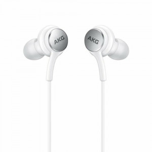 Casti Audio Type-C cu Microfon, 1.2m - Samsung AKG EO-IC100BWEGEU (GP-TOU021CSDWW) - White (Bulk Packing) - Img 1