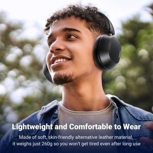 Casti fara Fir Bluetooth V5.4, Noise Cancelling, Hi-Res Audio, Ugreen HiTune Max5C HP203, Alb - Img 5