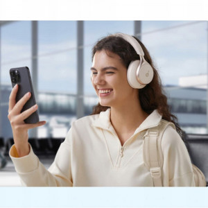 Casti On Ear Wireless Activ Noise Cancelling, BT 5.3, Hi,Res, Anker SoundCore Space One (A3035G21), White - Img 5