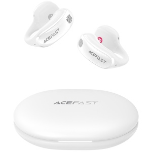 Casti OWS, Bluetooth 5.4, Bass, Microfon, Waterproof, 400mAh - Acefast Acefit SE (FA005) - White