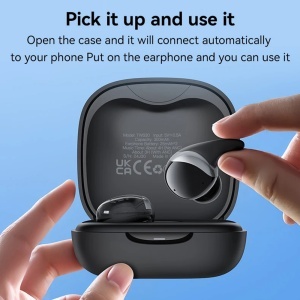 Casti wireless, Bluetooth 5.3, ANC, In-Ear, 300mAh, Yesido, Negru - Img 4