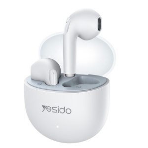 Casti wireless, Bluetooth 5.3, Half-in-ear, Gaming, 250mAh, Yesido, Alb