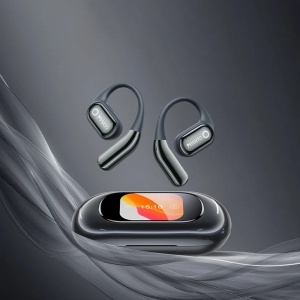 Casti wireless, Open-ear, Bluetooth 5.4, LCD, 14.2mm, Yesido, Negru - Img 2