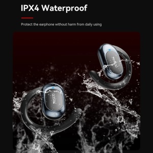 Casti wireless, Open-Ear, Bluetooth v5.3, 600mAh, IPX4, Yesido, Negru - Img 5