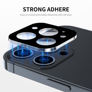 Folie camera pentru iPhone 15 Pro, Skyddar Camera Shield - Negru - Img 5