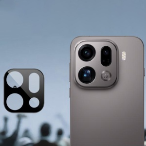 Folie camera pentru Oppo Find X9 Pro, SKYDDAR INNOVATION, Camera Glass Negru, set cu sticker - Img 2