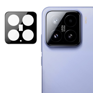 Folie camera pentru Xiaomi 15, SKYDDAR INNOVATION, Camera Glass Negru, set cu sticker