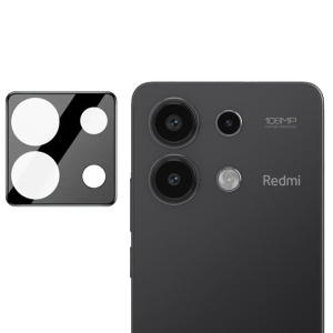 Folie camera pentru Xiaomi Redmi Note 13 4G, SKYDDAR INNOVATION, Camera Glass Negru, set cu sticker