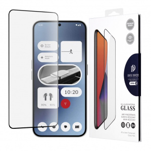 Folie Nothing Phone (2a) din sticla securizata, Dux Ducis - Negru