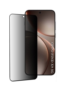 Folie pentru Oppo Find X9, Anti-spy Ultra HD, Protectie 9H, Montare Simplă, 111D, set cu sticker, Privacy