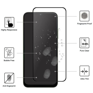 Folie pentru Samsung Galaxy A57, Sticla Securizata, Protectie 5D, Montare Simplă, set cu sticker, Transparent - Img 2