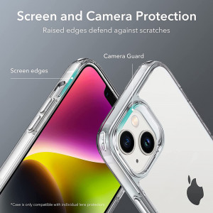 Husa iPhone 14 / iPhone 13, ESR Air Shield Boost - Transparent - Img 5