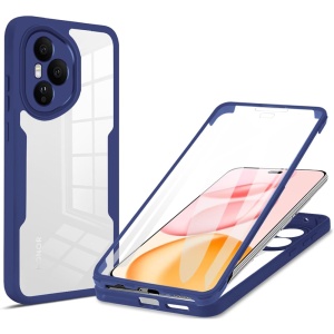 Husa 360° Honor 400 Pro, SKYDDAR INNOVATION, [Pachet 360°] ColorVerse, set cu sticker, Albastru