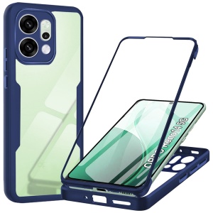 Husa 360° Oppo Reno14, SKYDDAR INNOVATION, [Pachet 360°] ColorVerse, set cu sticker, Albastru