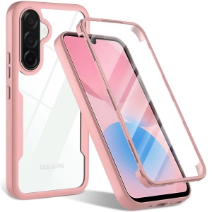 Husa 360° Samsung Galaxy A27 5G, SKYDDAR INNOVATION, [Pachet 360°] ColorVerse, set cu sticker, Roz