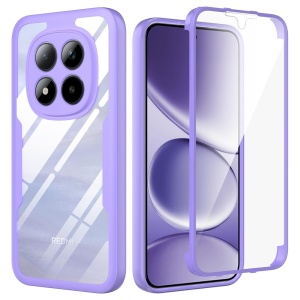 Husa 360° Xiaomi Redmi Note 15 Pro+ 5G / Poco M8 Pro 5G, SKYDDAR INNOVATION, [Pachet 360°] ColorVerse, set cu sticker, Mov