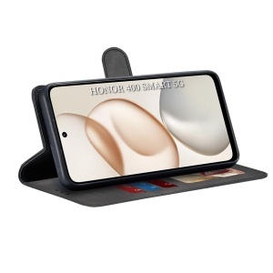 Husa Honor 400 Smart, SKYDDAR INNOVATION, Diary Book, tip carte cu Portofel Interior, Antisoc, set cu sticker, Negru - Img 5