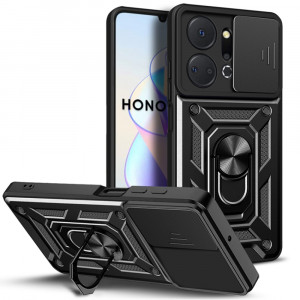 Husa Honor X7a cu inel magnetic, Techsuit CamShield - Negru - Img 7