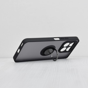 Husă Honor X8a SKYDDAR Glinth+ cu Inel Rotativ 360°, Compatibilitate Magnetică, Absorbție Șocuri, Design Subțire și Elegant - Negru - Img 4