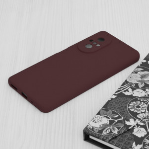 Husa Huawei Nova 9 SE din silicon moale, Techsuit Soft Edge - Plum Violet - Img 4