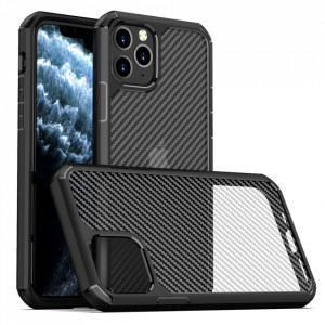 Husa Iphone 11 Pro Max, CarbonFuse, Techsuit - Negru