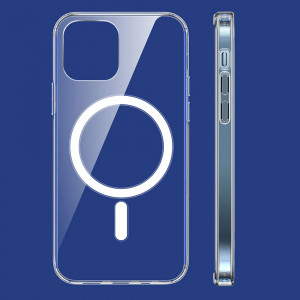 Husa iPhone 15 Plus, Techsuit MagSafe Pro - Albastru - Img 2