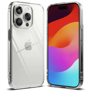 Husa iPhone 15 Pro Max, Ringke Fusion - Clear