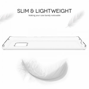 Husa Motorola Moto G73 din silicon TPU slim, Techsuit - Transparent - Img 2