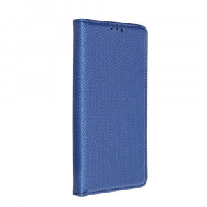 Husa Oppo A17 tip carte, Buzunar interior, Antisoc, Smart Case Book, Albastru