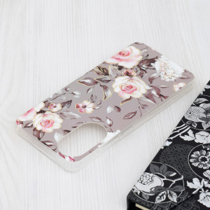 Husa Oppo A78 4G Marble Series, Techsuit - Bloom of Ruth Gray - Img 3