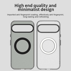 Husa pentru Google Pixel 10 Pro XL, MagSafe, Antisoc, set cu sticker, CandyCase, Negru - Img 3
