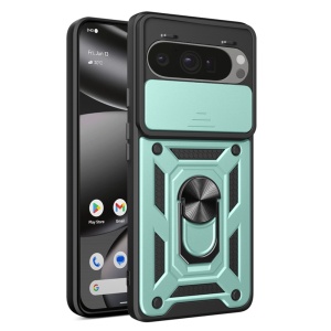 Husa pentru Google Pixel 10 Pro XL, SKYDDAR INNOVATION, CamShield, Verde, set cu sticker
