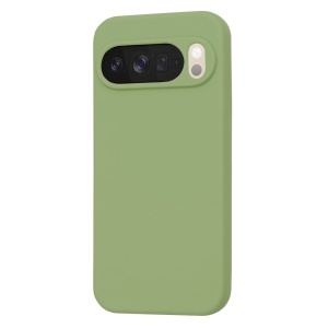 Husa pentru Google Pixel 10 Pro XL, SKYDDAR INNOVATION, din Silicon Catifelat, SoftElegance , Verde, set cu sticker  - Img 3