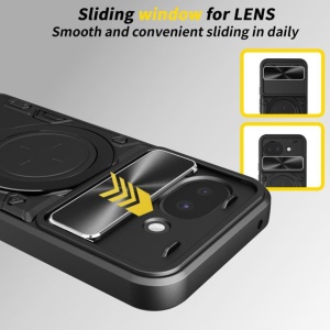 Husa pentru Google Pixel 10a, SKYDDAR INNOVATION, CamGuard Pro, Inel Magnetic, Protectie Camera, set cu sticker, Albastru - Img 7