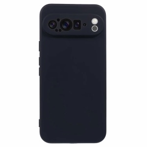 Husa pentru Google Pixel 9 Pro XL din Silicon Catifelat, Protectie Premium, Skyddar SoftElegance - Negru - Img 1