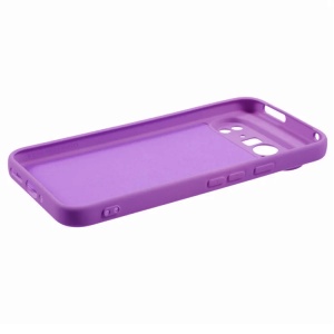 Husa pentru Google Pixel 9 Pro XL din Silicon Catifelat, Protectie Premium, Skyddar SoftElegance - Mov - Img 8