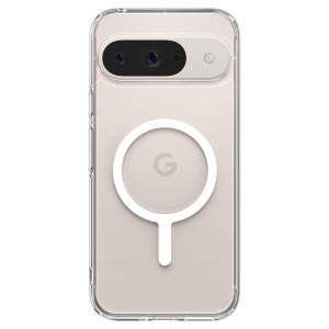 Husa pentru Google Pixel 9, SKYDDAR INNOVATION, Shockproof MagSafe, Transparenta, set cu sticker - Img 3