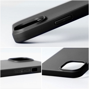 Husa pentru Huawei P30 Lite din silicon, Skyddar Mat - Negru - Img 3
